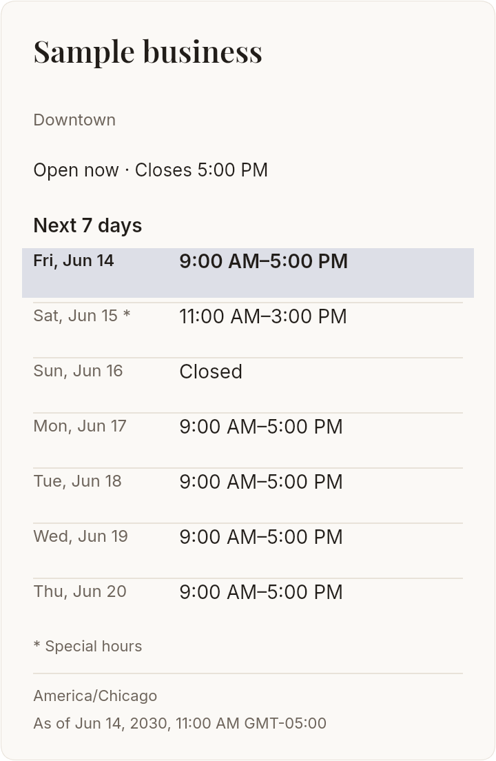 Week ahead — email template rendered by DynaMail