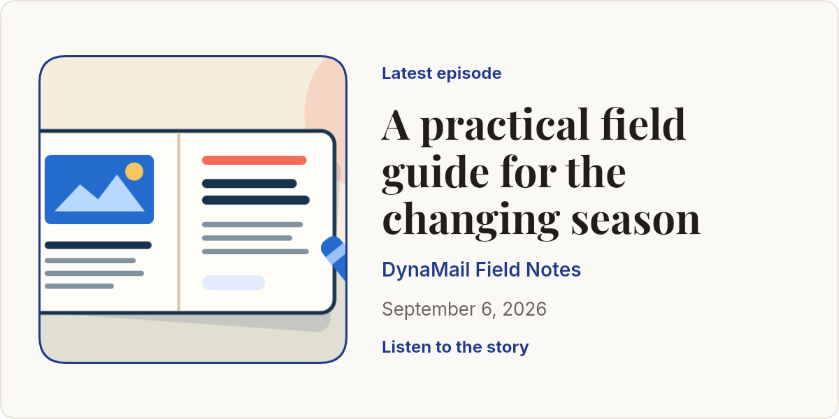 Podcast Episode — email template rendered by DynaMail
