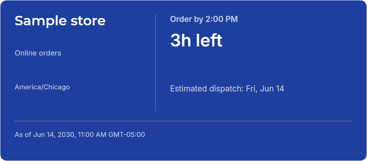 Cutoff strip — email template rendered by DynaMail